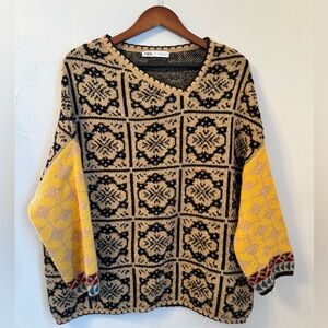 Zara Patchwork Sweater